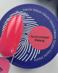 Touch Neon liquid polygel Peony, 15ml