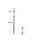 Touch diamond Ball drill bit, 4mm