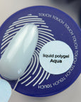 Touch Neon liquid polygel Aqua, 15ml