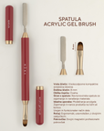 Musa Spatula + Acrylic gel brush