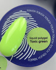 Touch Neon liquid polygel Toxic green, 15ml
