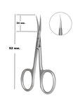 Touch Cuticle Scissors Left, 92mm