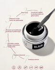 Musa Acrylic gel Black, 15ml