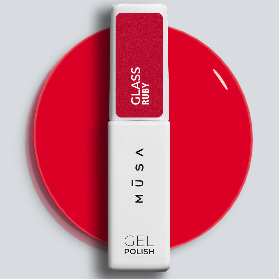 Musa Gel polish Glass Ruby